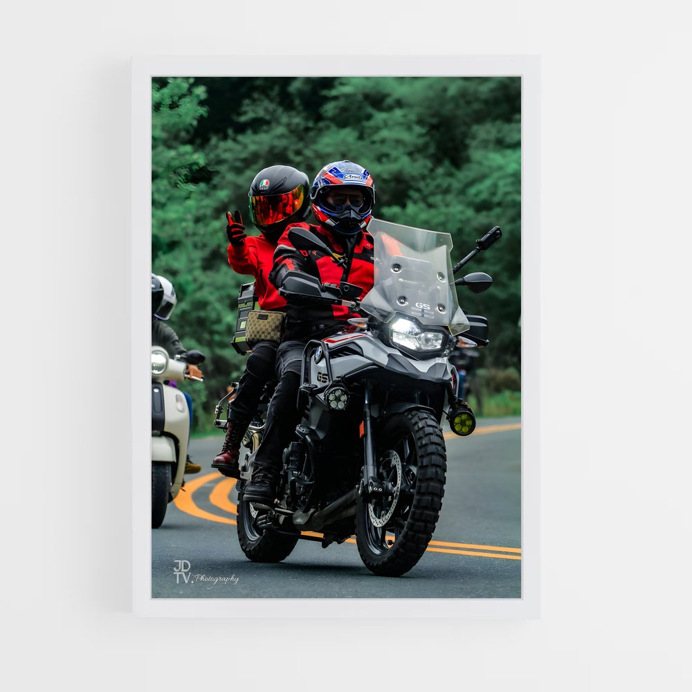 Poster F gs époustouflant – affiche BMW Motorrad (vue 3)